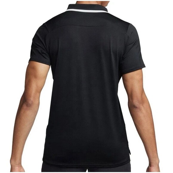 Nike Court Advantage Dri-FIT Tennis Polo Black White Men's Large FD5317 010 - Picture 4 of 10